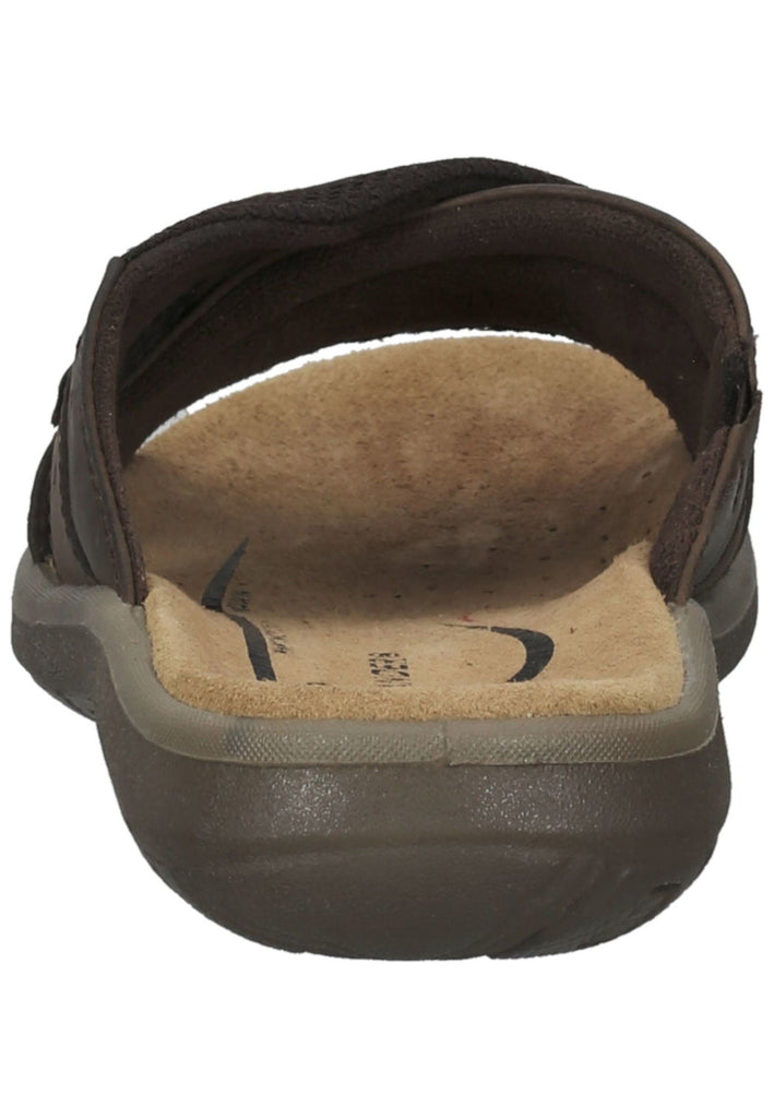 Salamander Pantoletten Lederimitat Braun