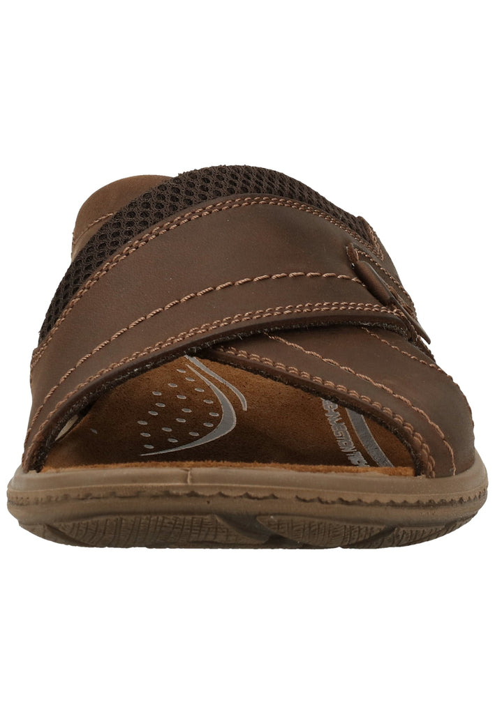 Salamander Pantoletten Nubukleder Braun