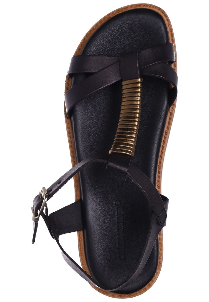 Salamander Sandalen Glattleder Schwarz