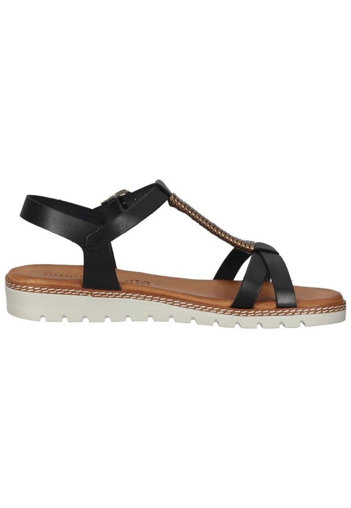 Salamander Sandalen Glattleder Schwarz