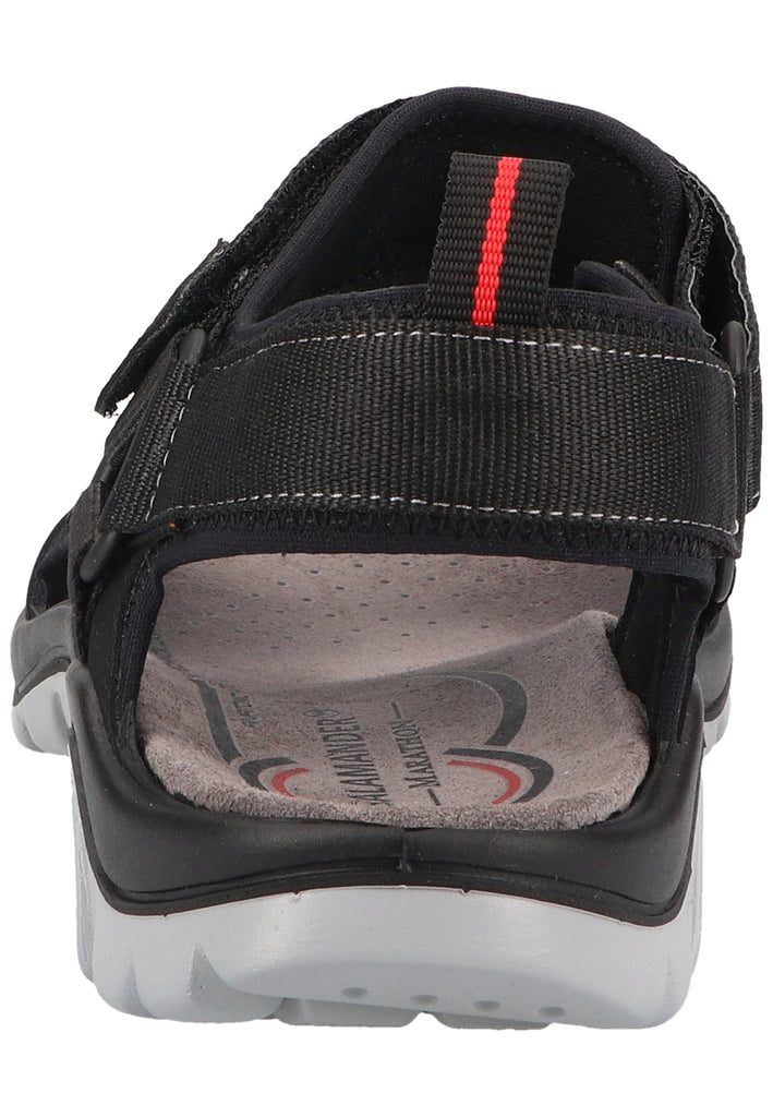 Salamander Sandalen Lederimitat Schwarz