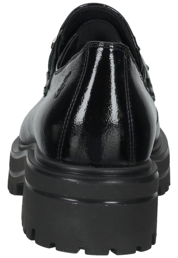 Salamander Slipper Glattleder Schwarz