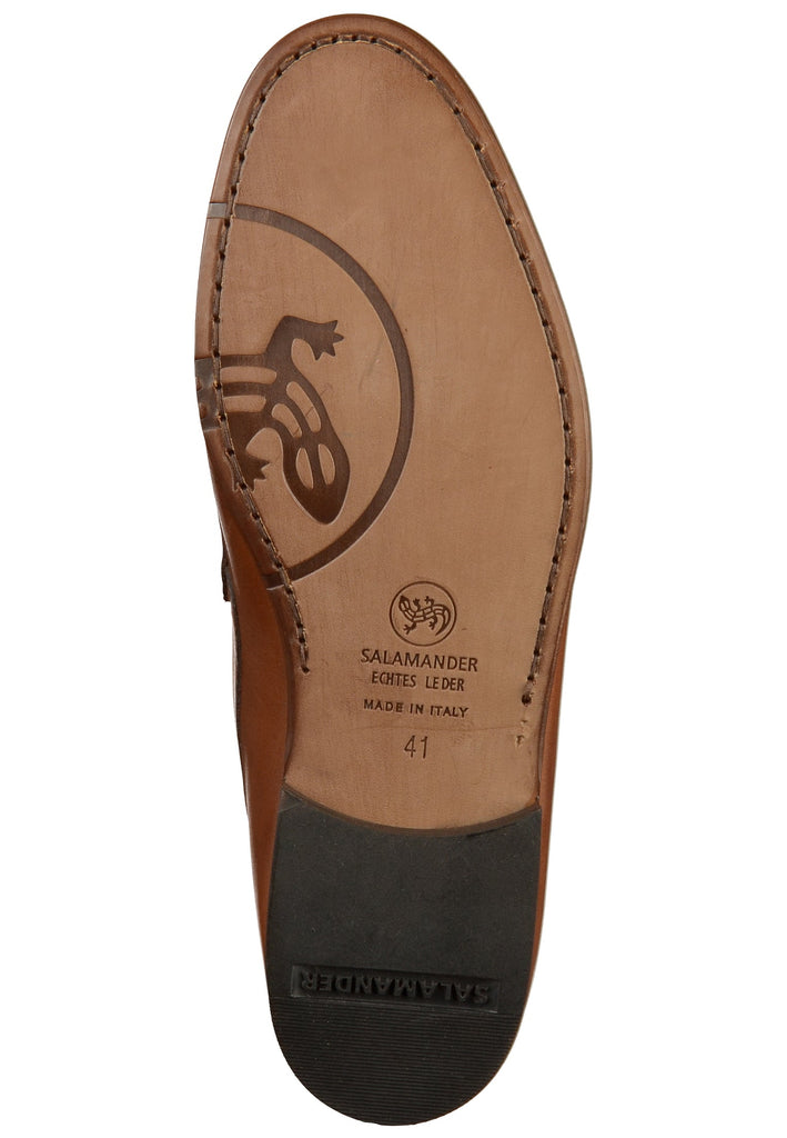 Salamander Slipper Leder Brandy