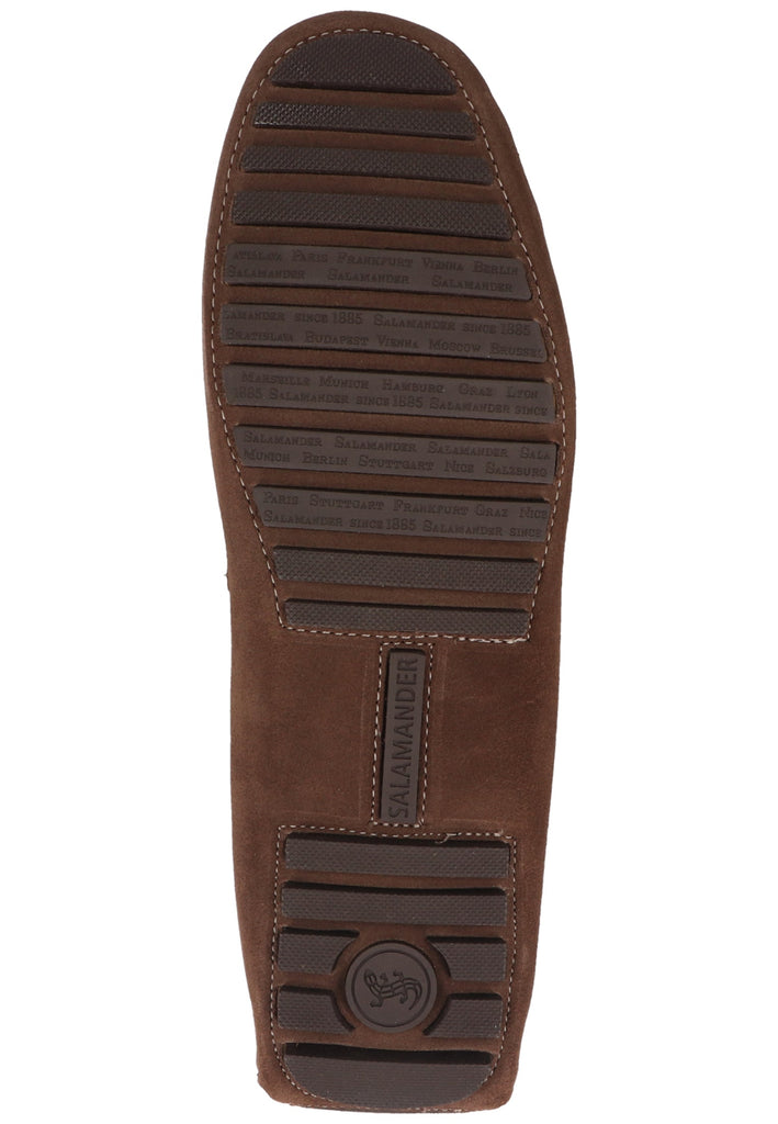 Salamander Slipper Leder Braun