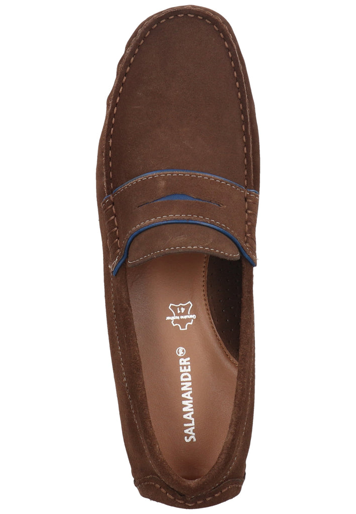 Salamander Slipper Leder Braun
