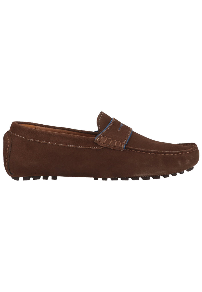 Salamander Slipper Leder Braun