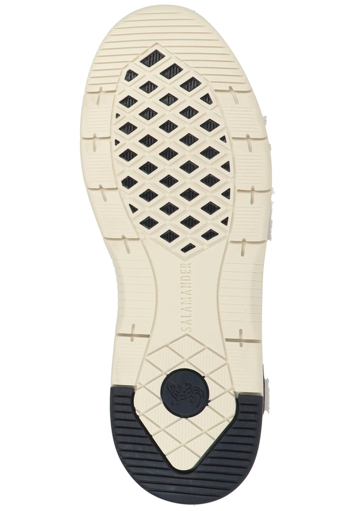 Salamander Slipper Lederimitat Beige/Braun