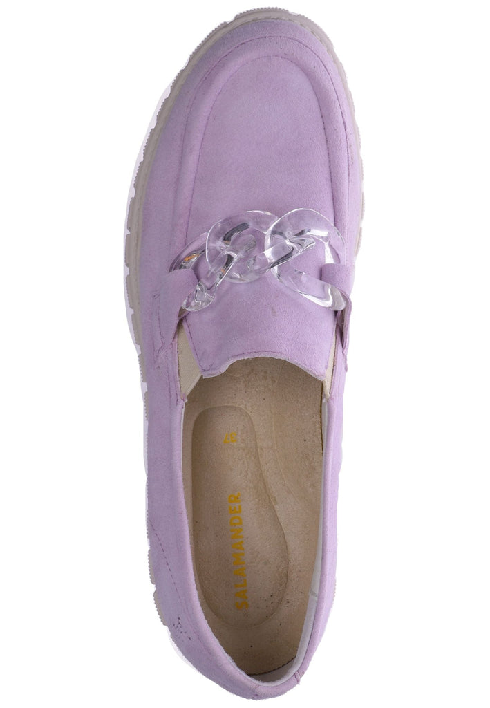 Salamander Slipper Veloursleder Lilac