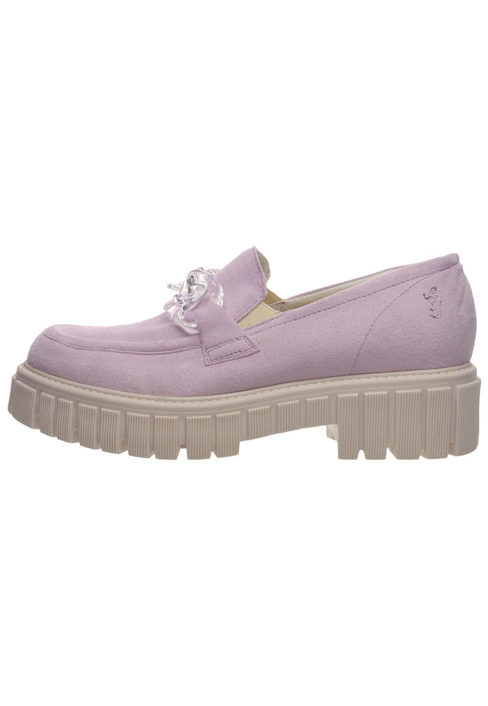 Salamander Slipper Veloursleder Lilac