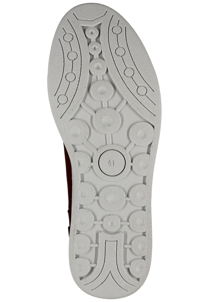 Salamander Sneaker Glattleder Braun/Blau