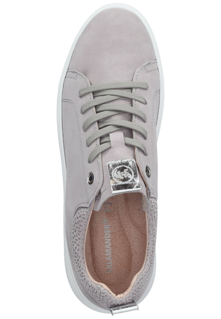 Salamander Sneaker Leder Hellgrau