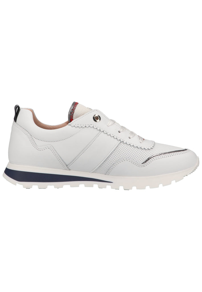 Salamander Sneaker Leder Weiß/Rot