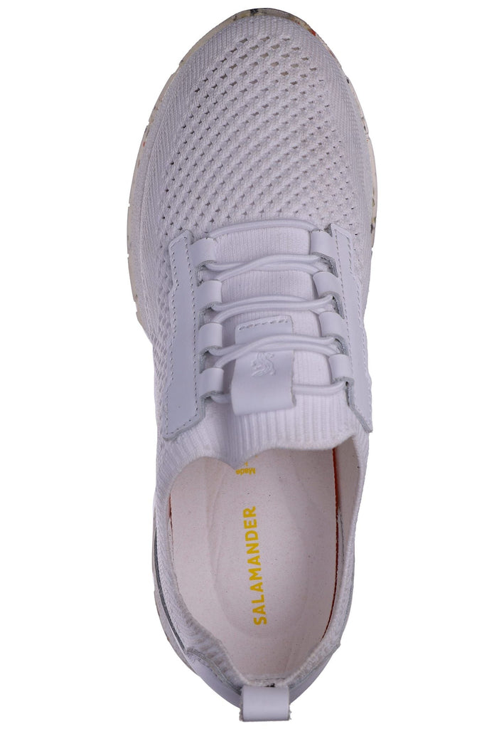 Salamander Sneaker Lederimitat/Textil Weiß