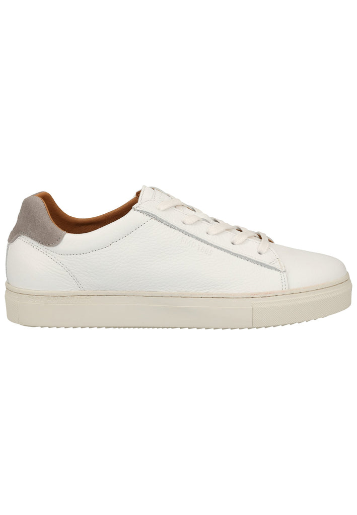 Salamander Sneaker Nappaleder Weiß/Grau