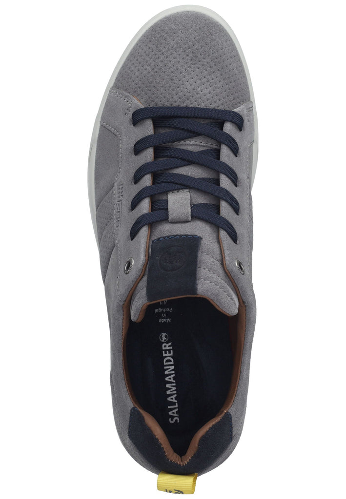 Salamander Sneaker Veloursleder Grau/Blau
