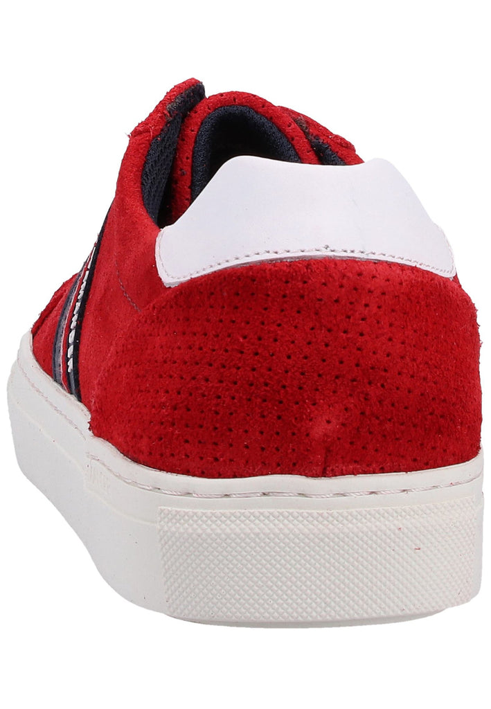 Salamander Sneaker Veloursleder Rot/Weiß