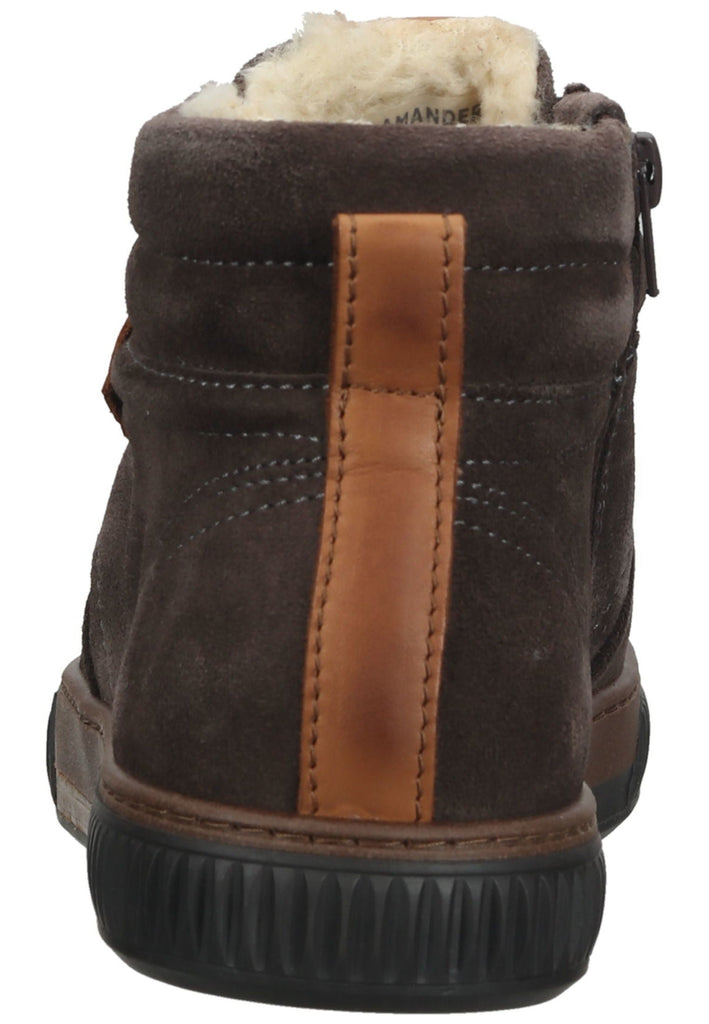 Salamander Sneaker Veloursleder Taupe Warmfutter