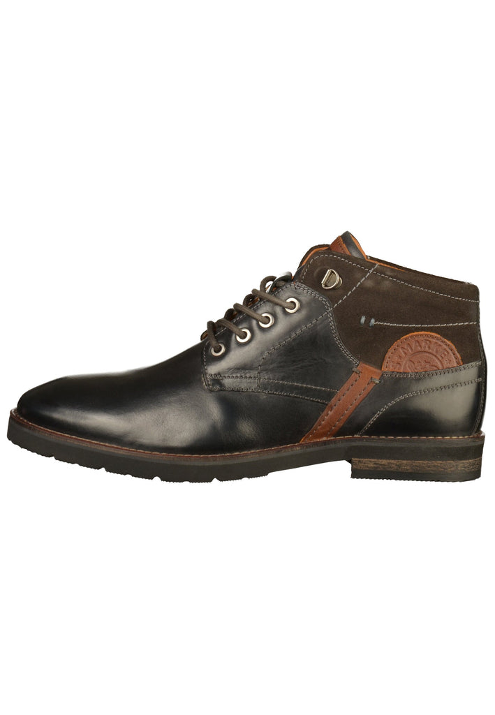 Salamander Stiefelette Glattleder Schwarz