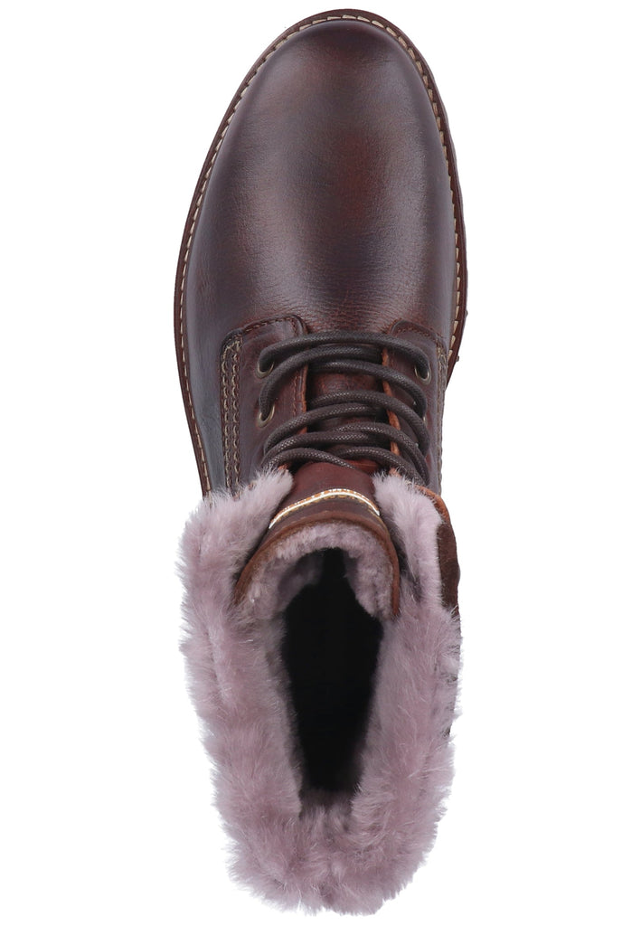 Salamander Stiefelette Leder Braun Warmfutter