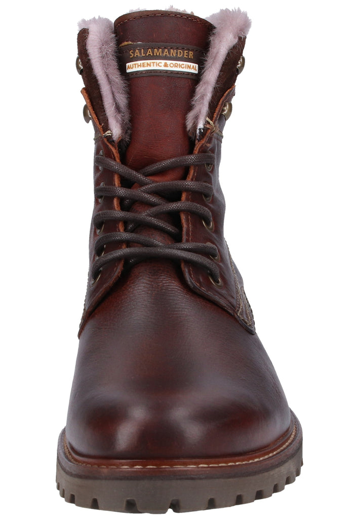 Salamander Stiefelette Leder Braun Warmfutter