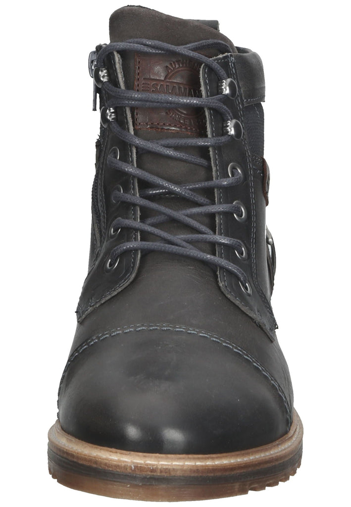 Salamander Stiefelette Leder Grau