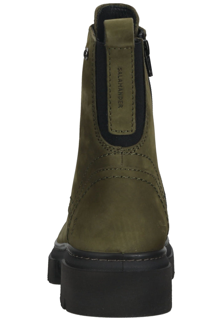 Salamander Stiefelette Leder Grün