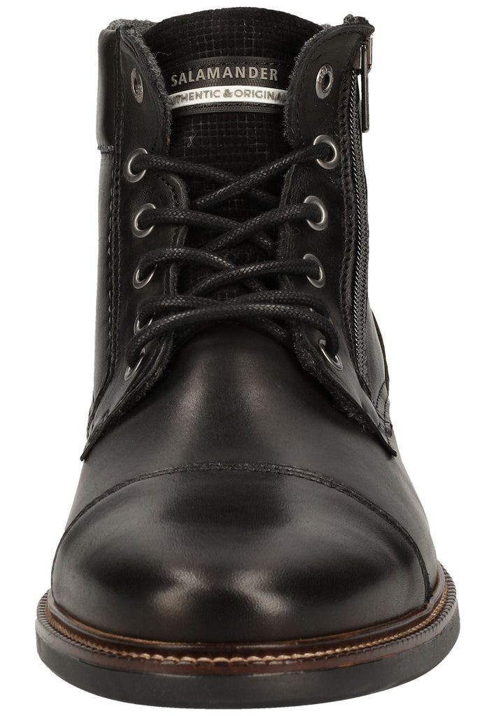 Salamander Stiefelette Leder Schwarz