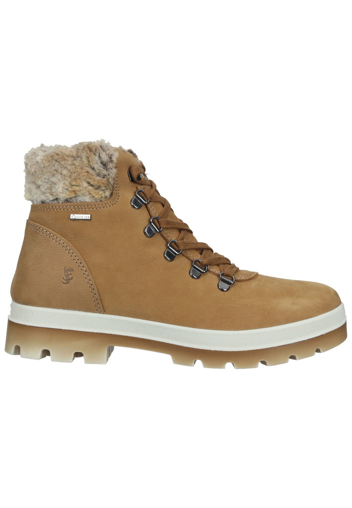 Salamander Stiefelette Leder/Textil Camel Warmfutter