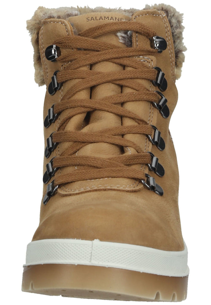 Salamander Stiefelette Leder/Textil Camel Warmfutter
