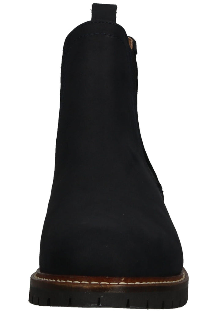 Salamander Stiefelette Leder/Textil Navy