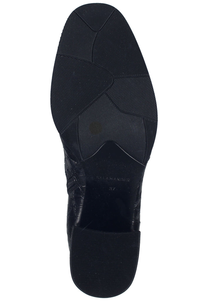 Salamander Stiefelette Leder/Textil Schwarz