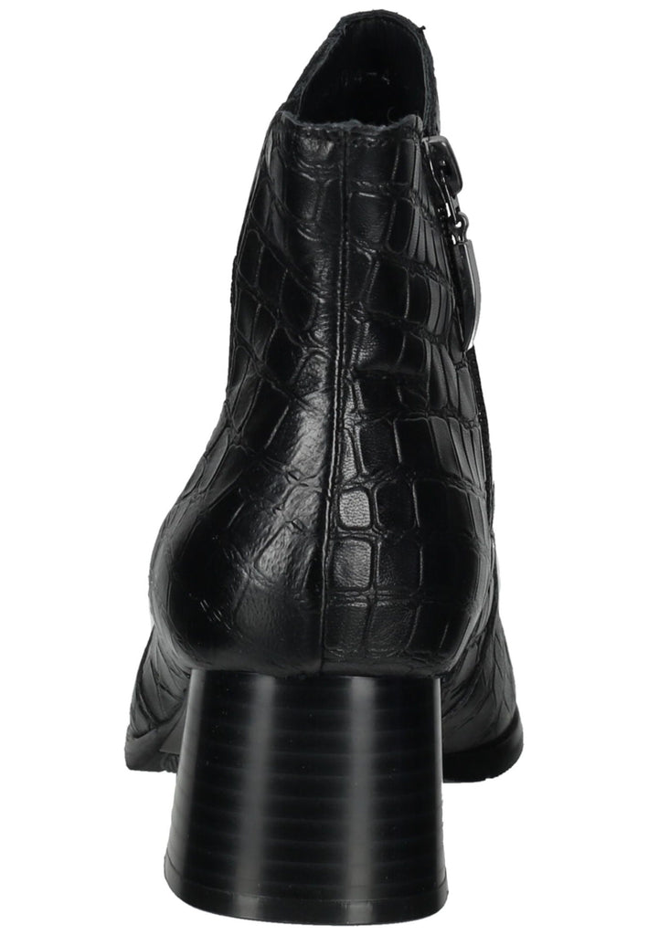 Salamander Stiefelette Leder/Textil Schwarz