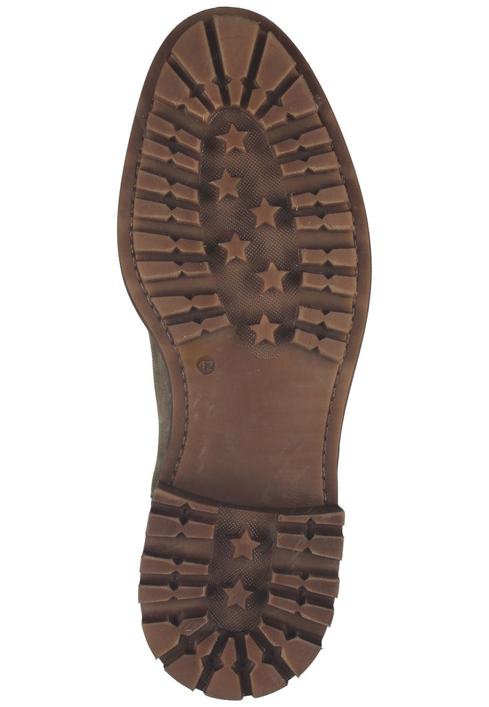 Salamander Stiefelette Veloursleder Grau