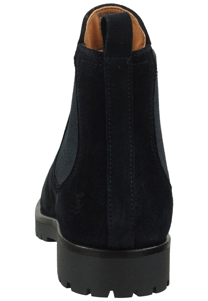 Salamander Stiefelette Veloursleder/Textil Navy Warmfutter