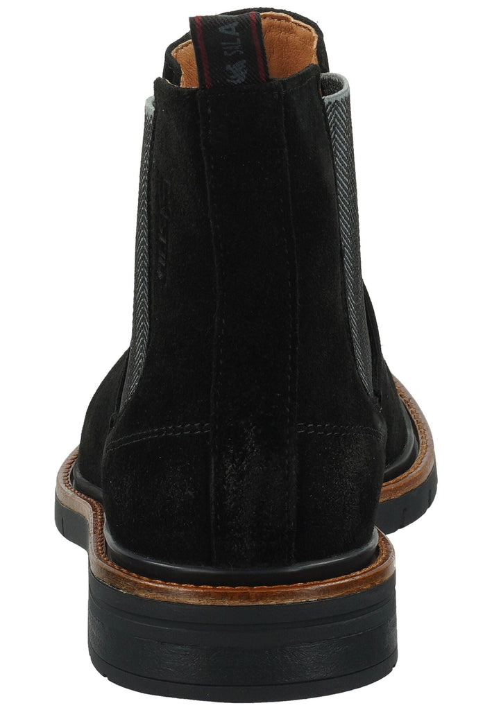 Salamander Stiefelette Veloursleder/Textil Schwarz