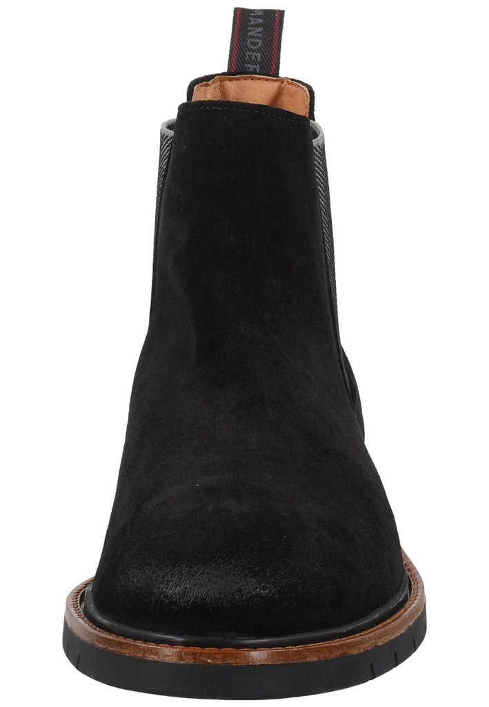 Salamander Stiefelette Veloursleder/Textil Schwarz