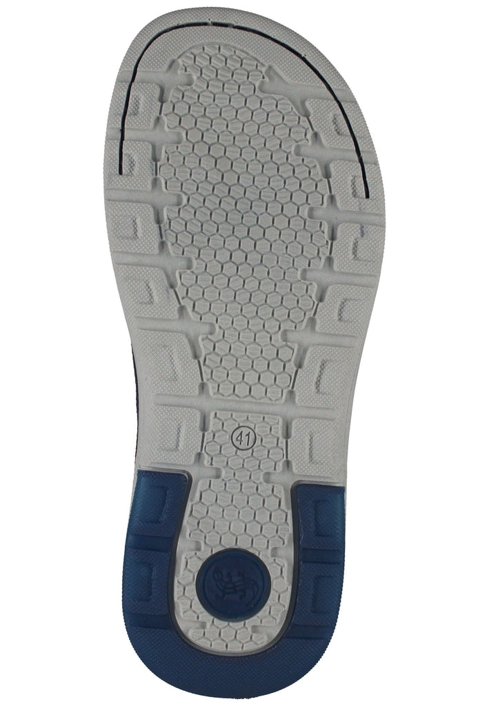 Salamander Zehensteg Leder/Mesh Navy