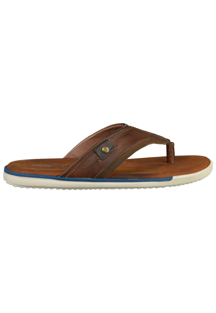 Salamander Zehensteg Leder/Textil Braun