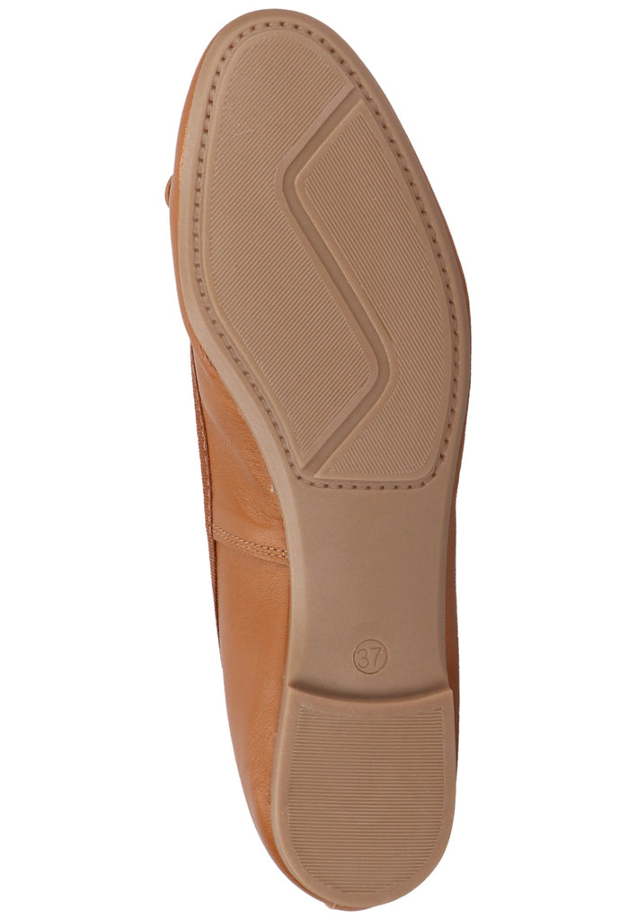 Scapa Ballerinas Leder Cognac