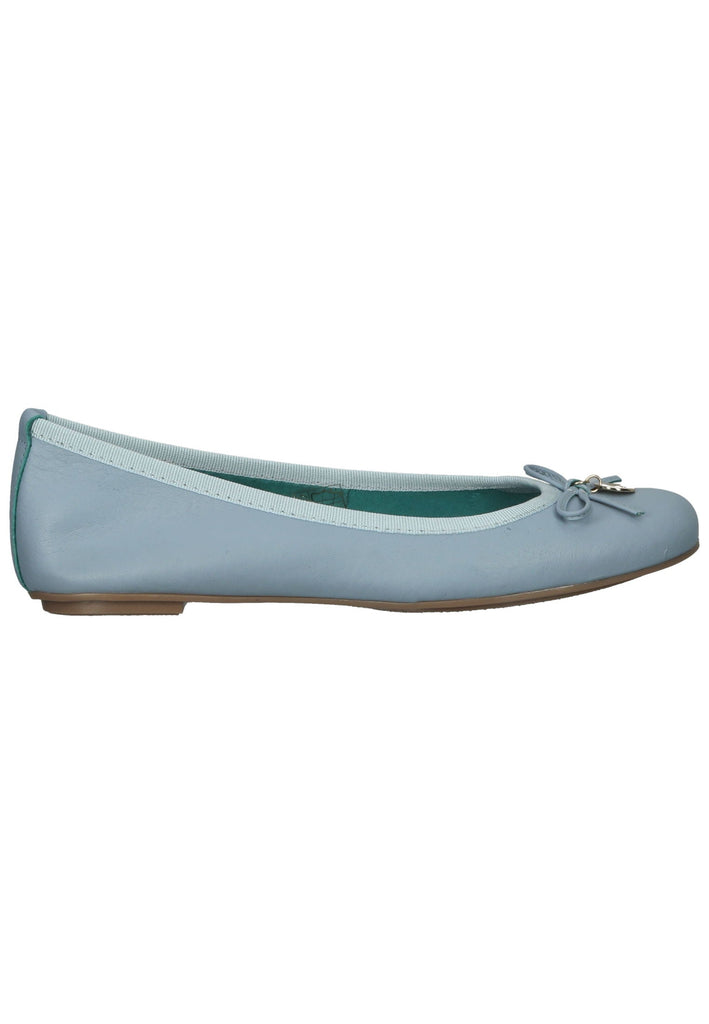 Scapa Ballerinas Leder Hellblau
