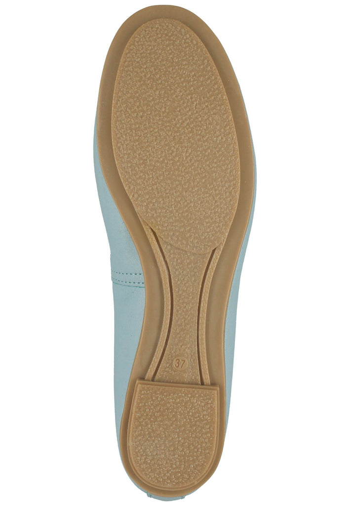 Scapa Ballerinas Leder Hellblau