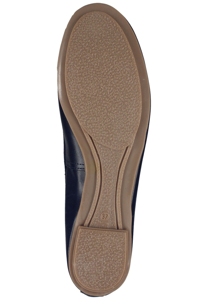 Scapa Ballerinas Leder Navy