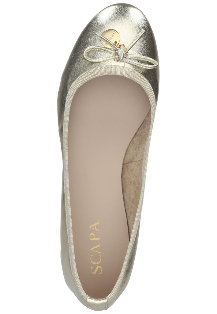 Scapa Ballerinas Leder Platinum