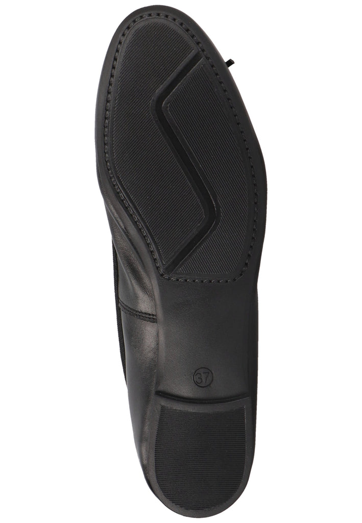 Scapa Ballerinas Leder Schwarz