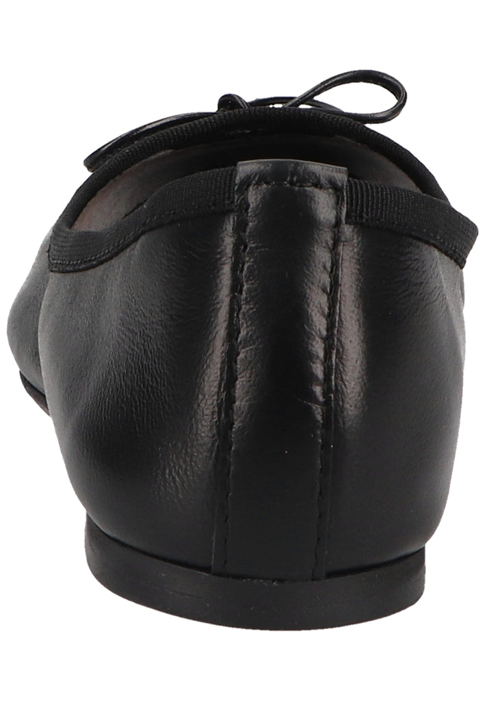 Scapa Ballerinas Leder Schwarz