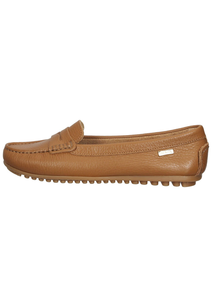 Halbschuhe Scapa Mokassin Leder Cuoio