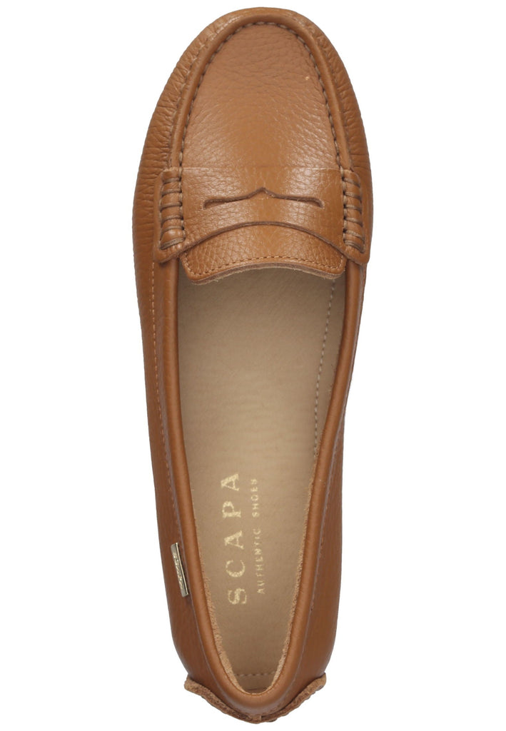 Scapa Mokassin Leder Cuoio
