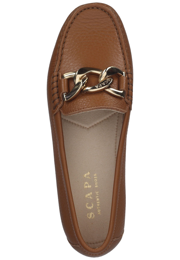 Scapa Mokassin Leder Cuoio
