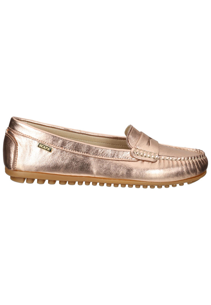 Scapa Mokassin Leder Nude