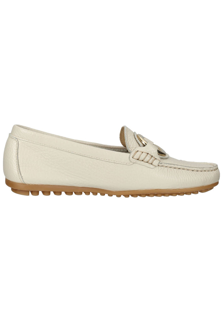 Scapa Mokassin Leder Weiß
